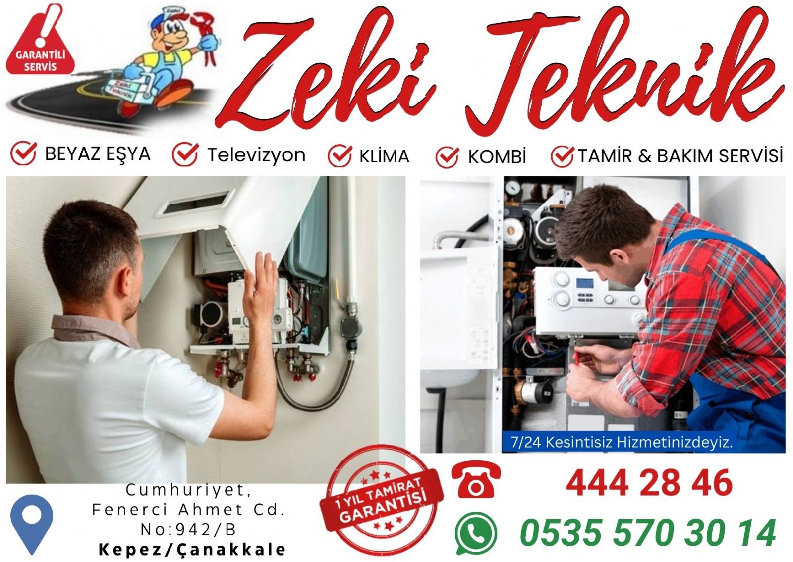 Çanakkale Kepez Demirdöküm Servisi