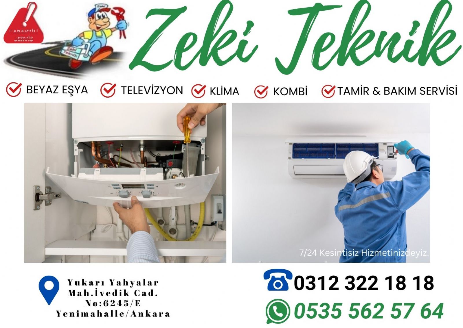 İvedik Demirdöküm Servisi