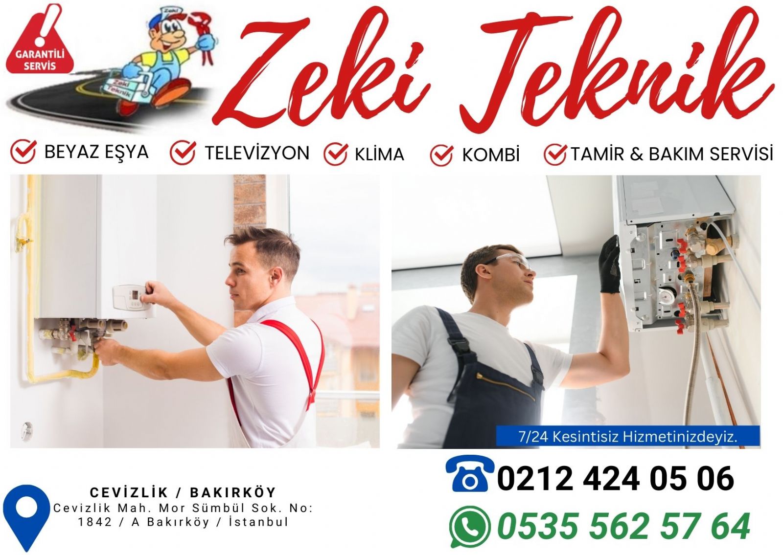 Cevizlik Demirdöküm Servisi