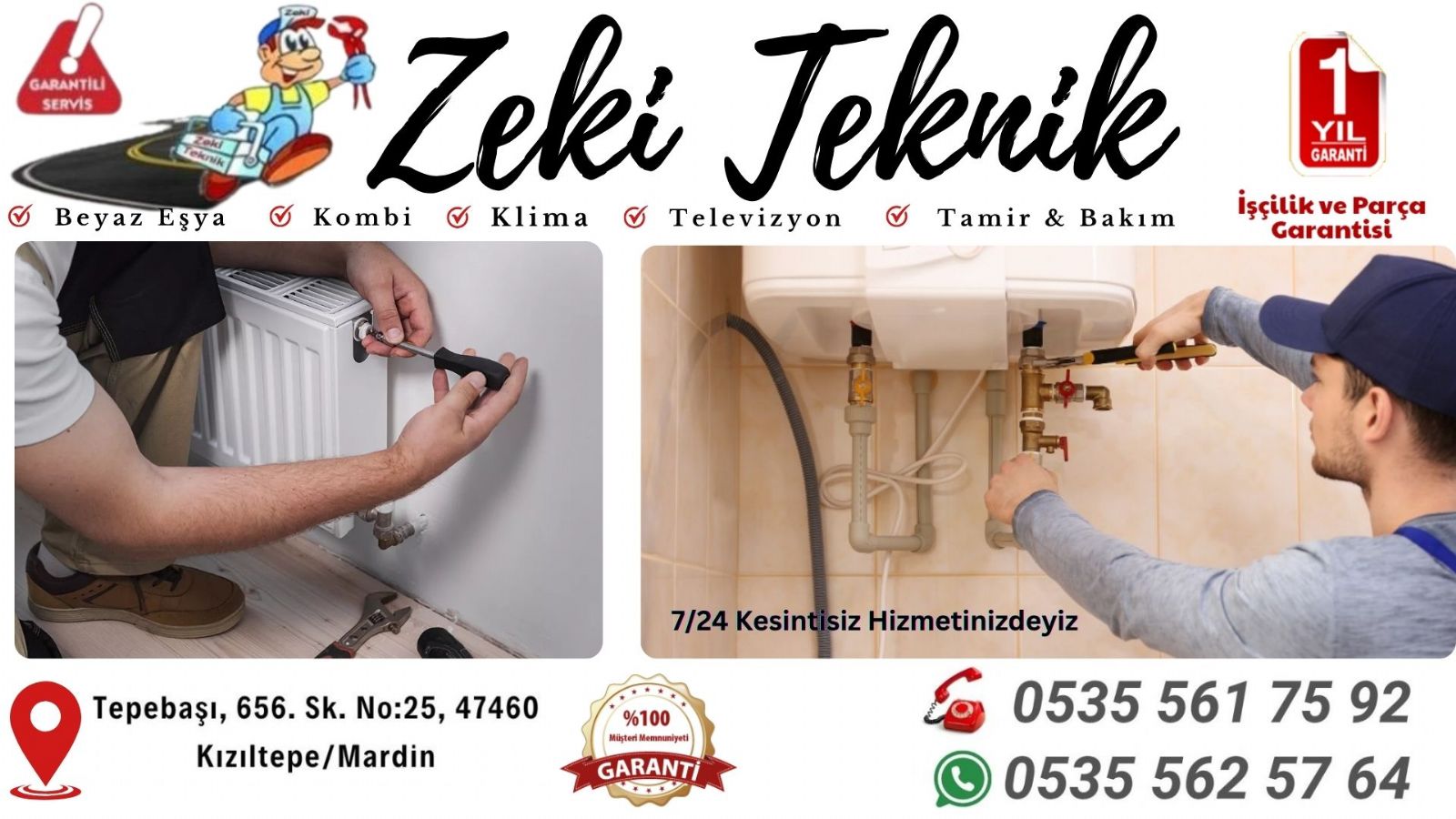 Kızıltepe Demirdöküm Servisi