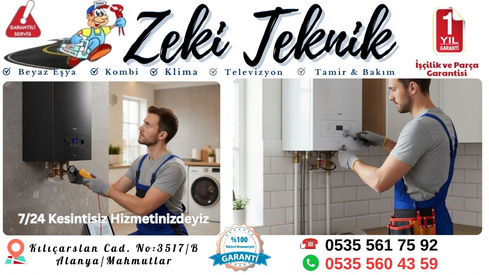 Mahmutlar Demirdöküm Servisi