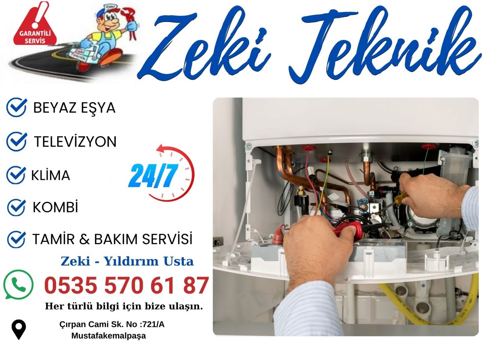 Mustafa Kemalpaşa Beyaz Eşya Servisi