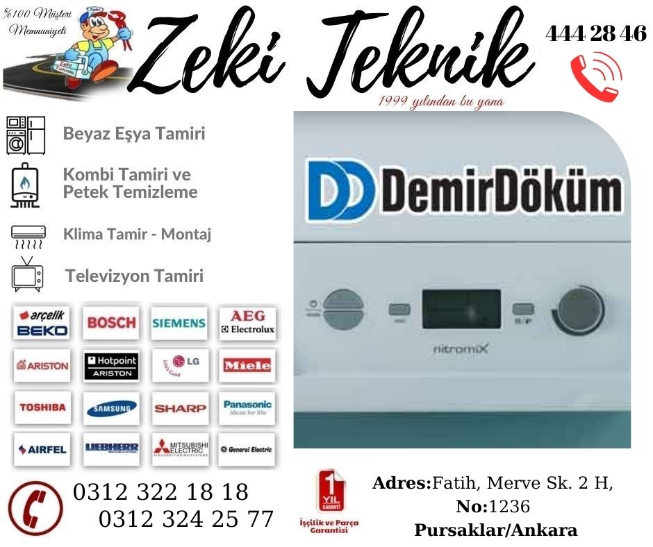 Pursaklar Saray Demirdöküm Servisi