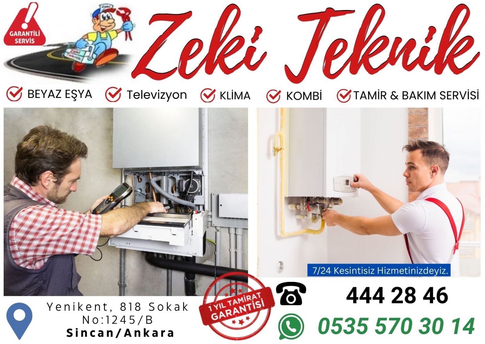 Yenikent Demirdöküm Servisi