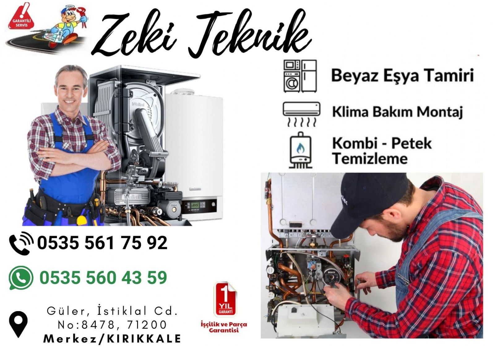 Kırıkkale Demirdöküm Servisi